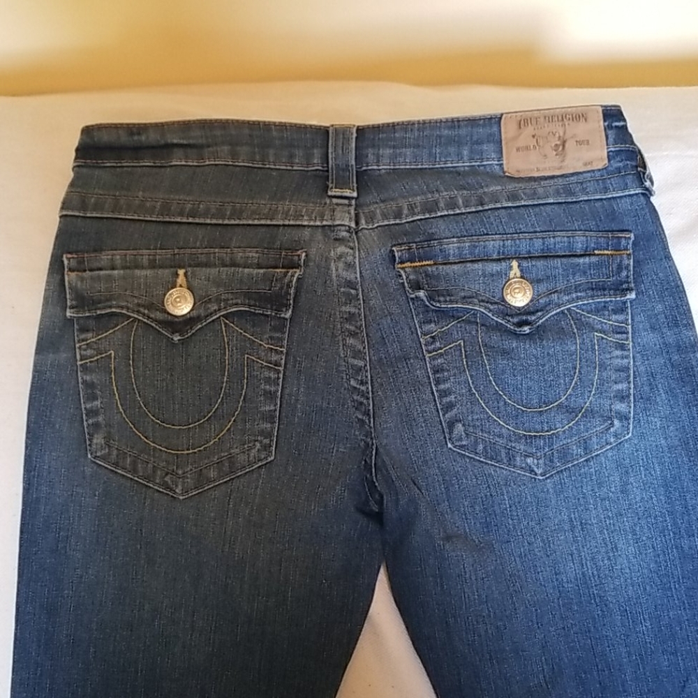 True Religion straight leg jeans